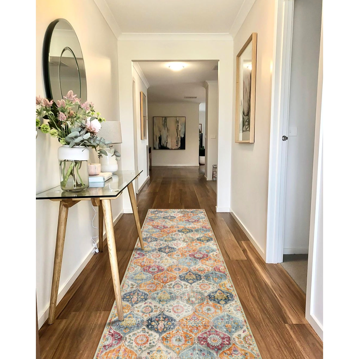 CLEANING RUG Moroccan Trellis Cream/Multi Carpets